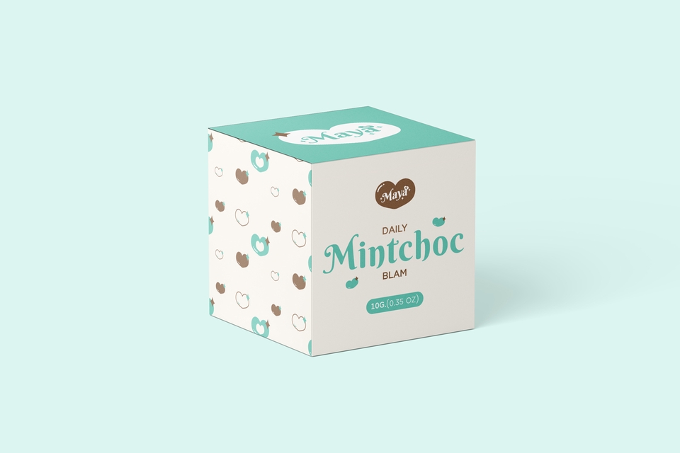 ออกแบบบรรจุภัณฑ์ขนม Mintchoc บรรจุภัณฑ์สวย น่ารับประทาน