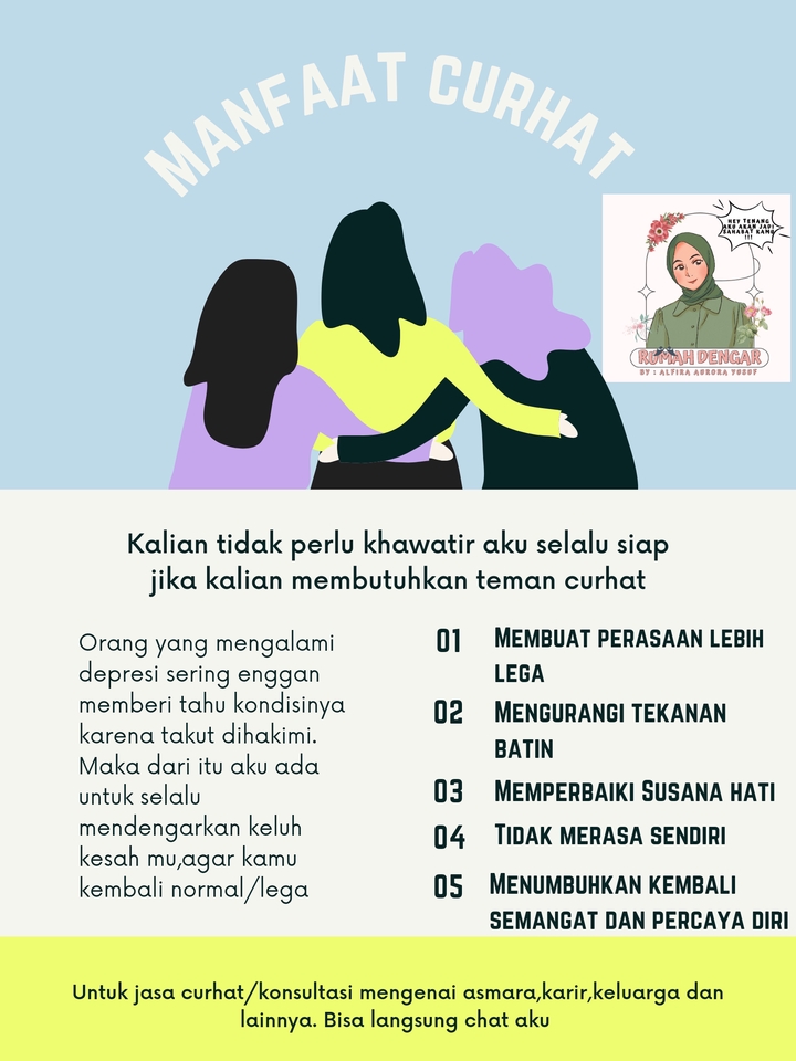 Pengembangan Diri - Curhat dan konsultasi tentang percintaan dan kehidupan - 2