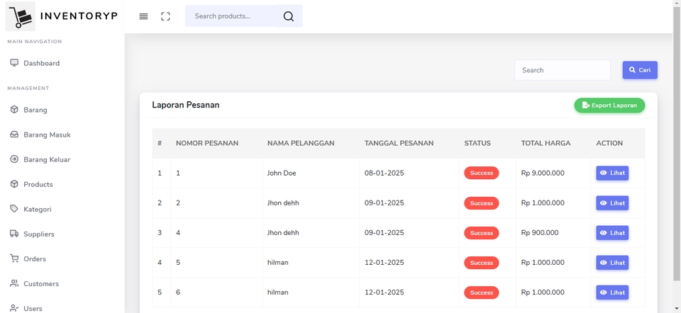 Web Development - Promo Khusus! Jasa Pembuatan Website Laravel – CRUD + Dashboard Admin - 6
