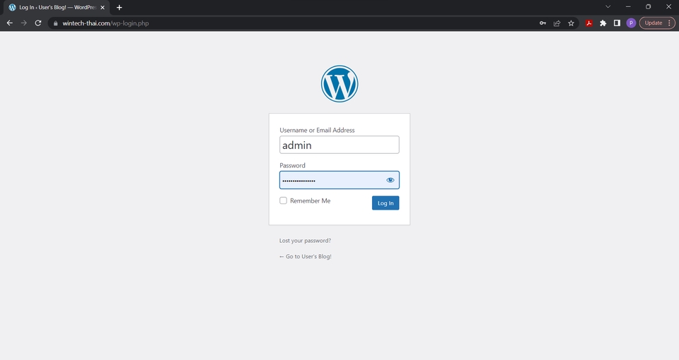 Wordpress - ติดตั้งโปรแกรม Wordpress บนเครื่อง server ของลูกค้า - 4