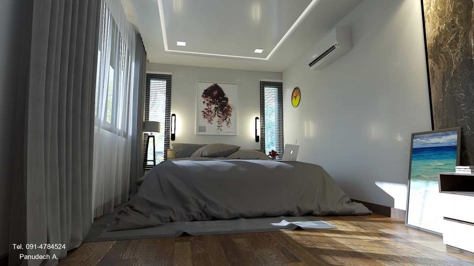 3D Perspective - รับทำภาพ 3D Perspective ออกแบบงานสถาปัตยกรรมภายนอก งานภายใน งานเขียนแบบก่อสร้าง ครบจบที่เดียว - 21