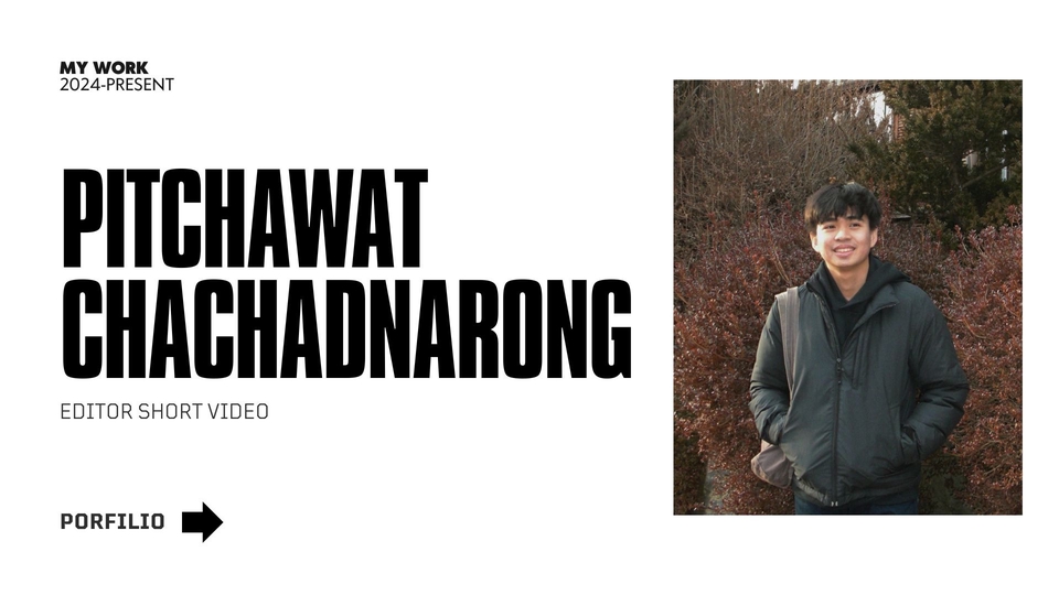 ตัดต่อวีดีโอ พรีเซนเทชั่น งานแต่ง โดย พชรวัฒน์ ชัชชัยนารงค์