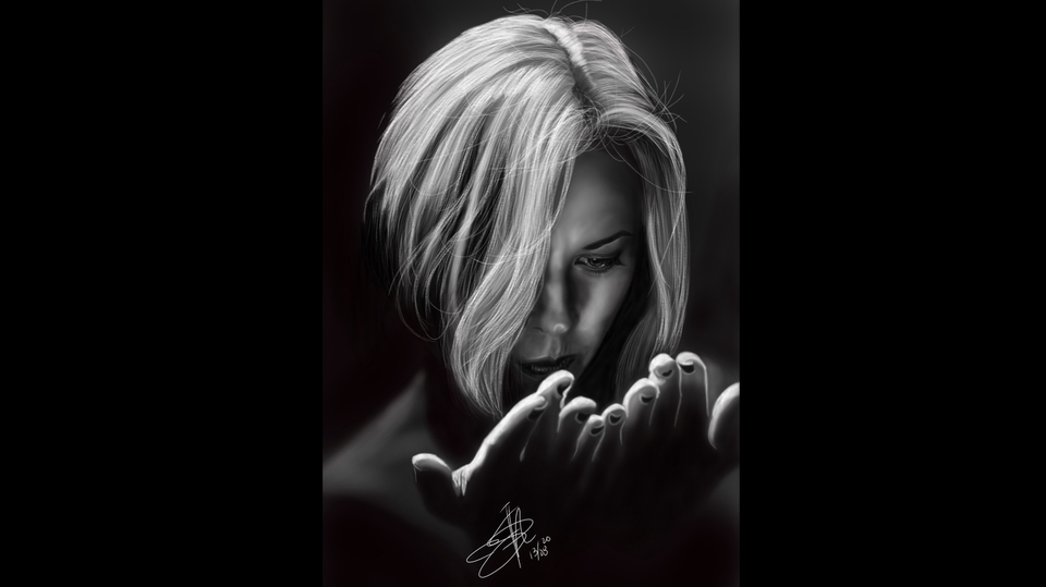 Gambar dan Ilustrasi - Sketsa Wajah Digital - 5