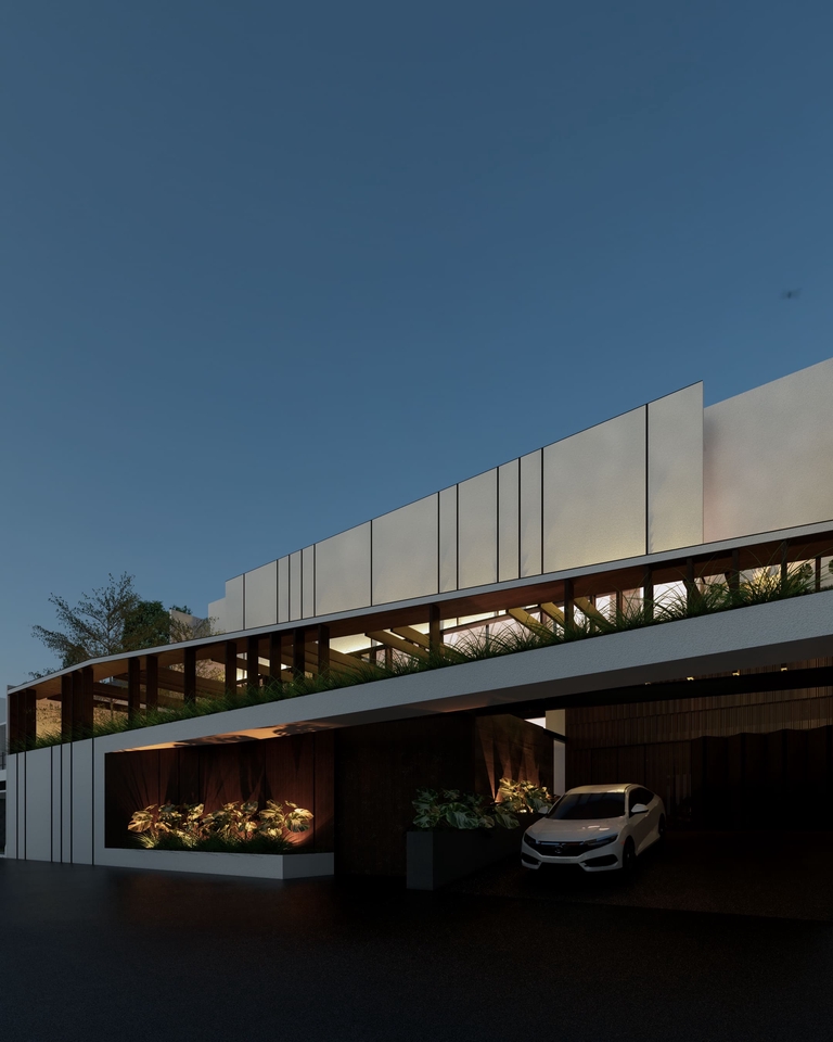 Jasa drafter arsitek modern minimalis Autocad; desain rumah mewah drafter freelance murah