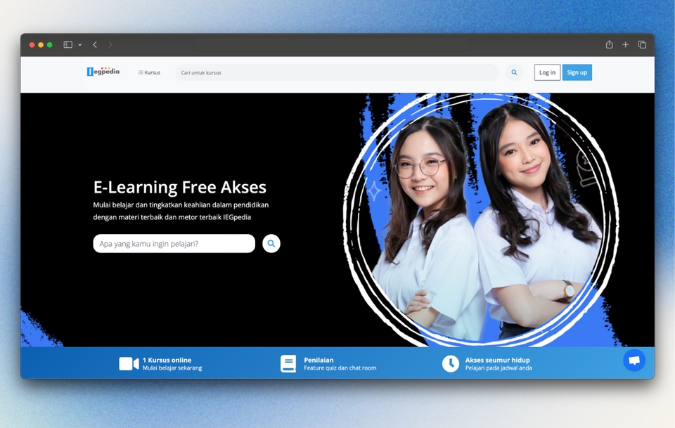 Jasa pembuatan website professional dengan desain modern dan responsive untuk bisnis Anda.