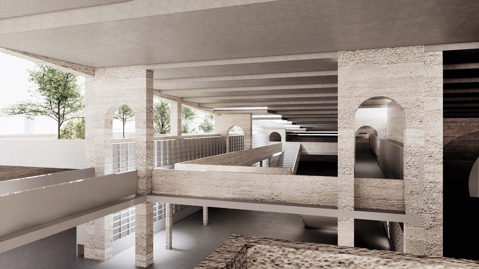 3D Perspective - 3D RENDER / รับปั้น RHINO MODEL (สถาปัตย์) - 4