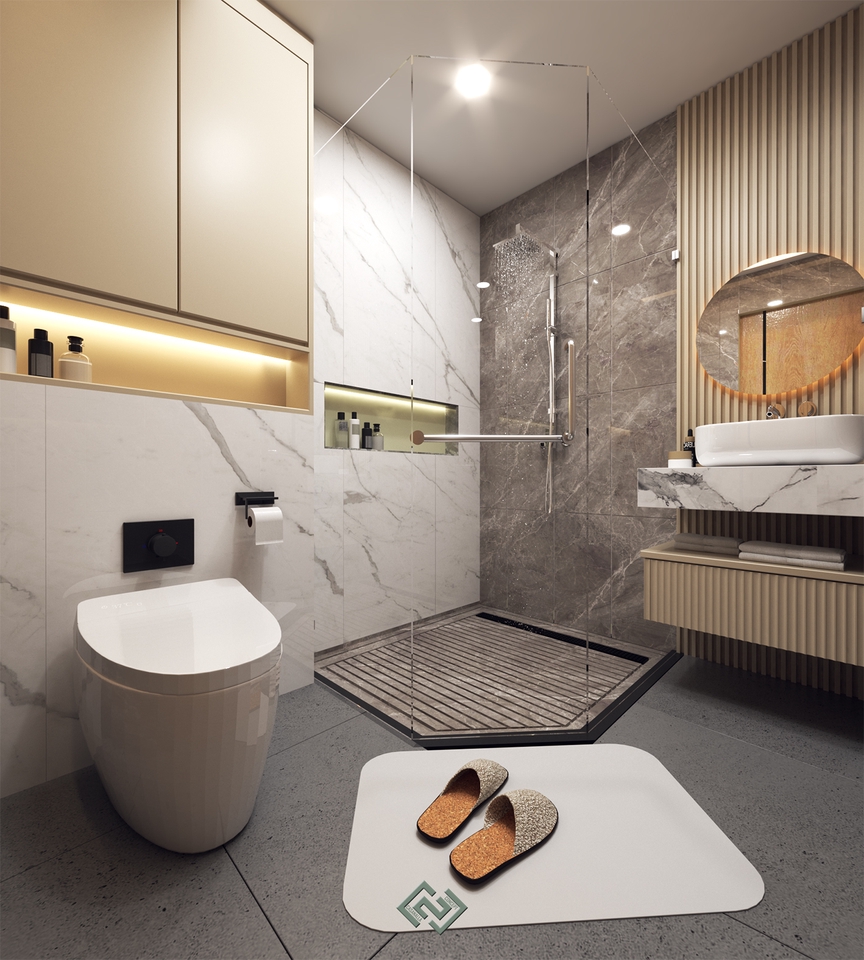 3D & Perspektif - Desain Interior 3D + Rendering dan Animasi - 3