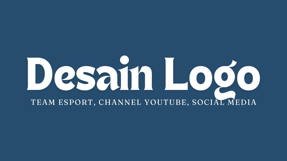 Logo - Desain Logo Untuk tim eSport Channel Youtube Gaming dan Sosial Media Lainnya - 1