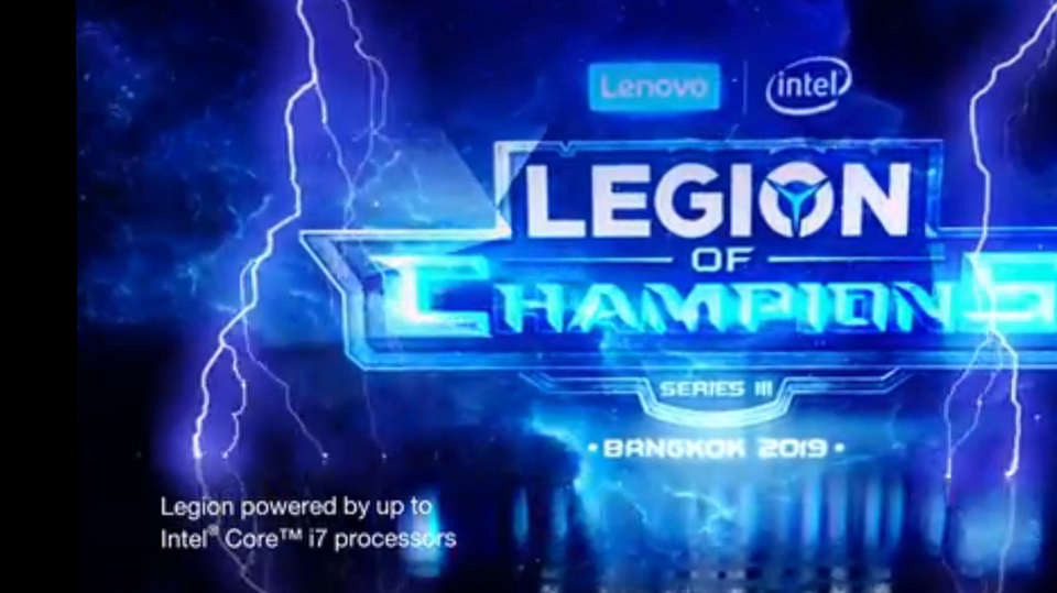 รับทำ motion graphic เลเจี้ยนออฟแชมเปี้ยนส์ ซีรี่ส์ 3 บังคอก 2019