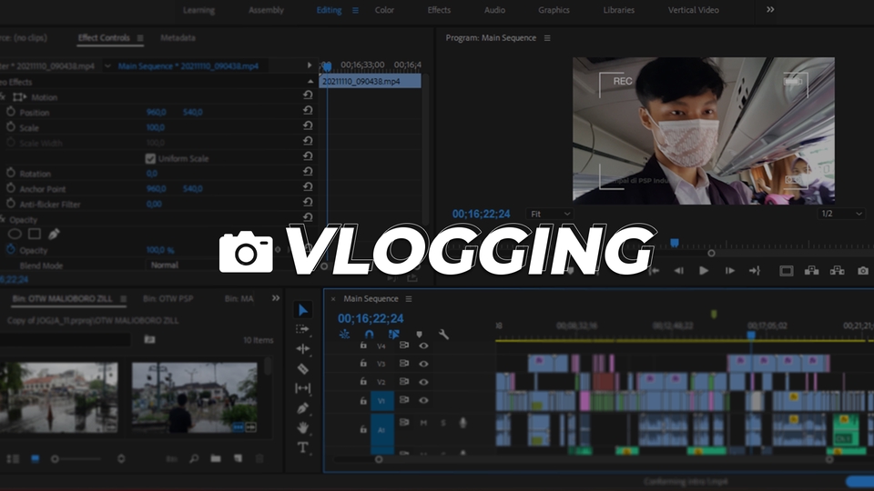 Video Editing - Editing Video Konten Youtube / Sosial Media Genre Bebas - 8