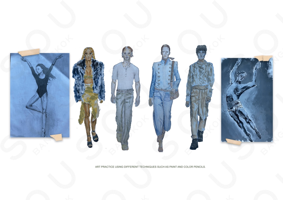 วาด/ออกแบบแพทเทิร์นเสื้อผ้า - ออกเเบบเสื้อผ้า Fashion Designer - 21