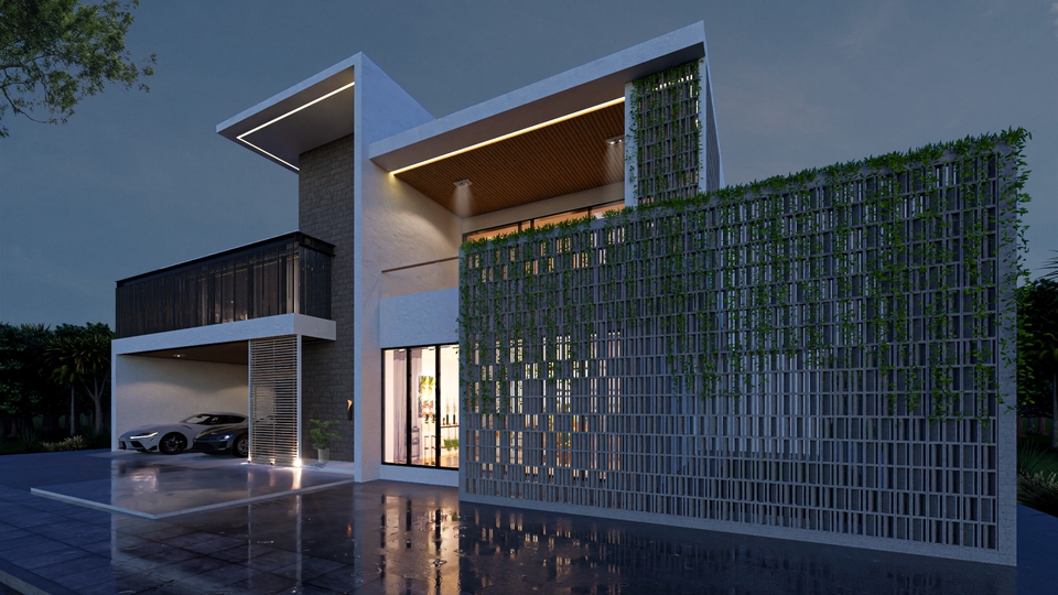 รับออกแบบอาคาร ภายนอก/ภายใน (Exterior Design & Interior Design)