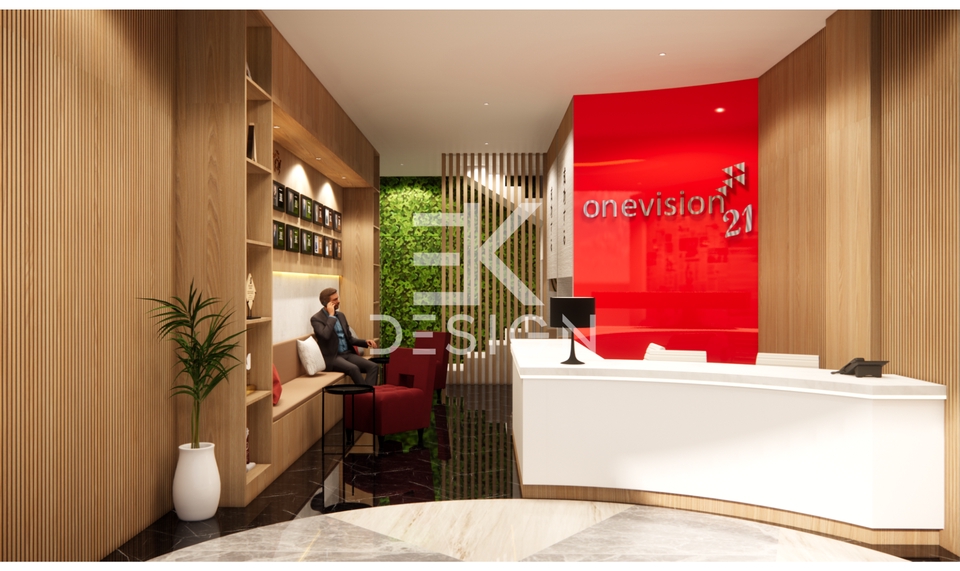 3D & Perspektif - Desain Interior 3D Rendering - 8