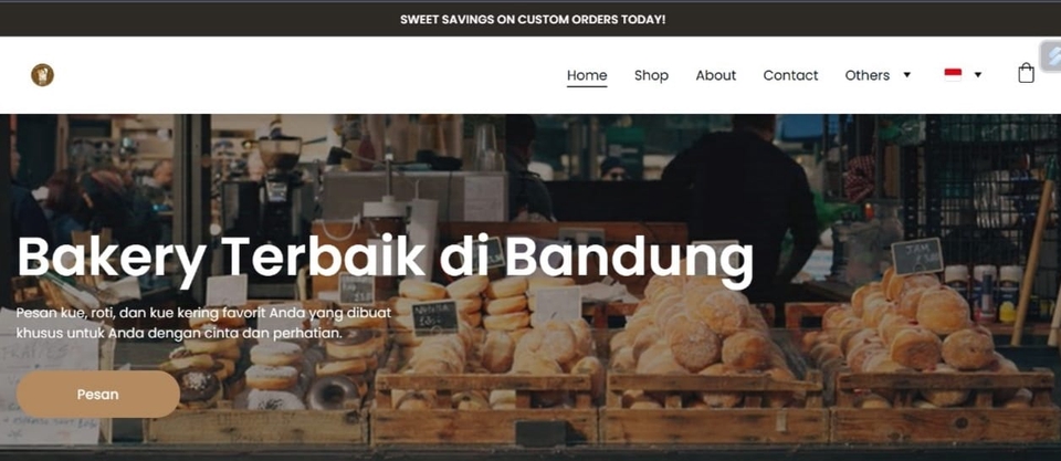 Jasa pembuatan website toko online di Bandung dengan desain profesional dan harga terjangkau.