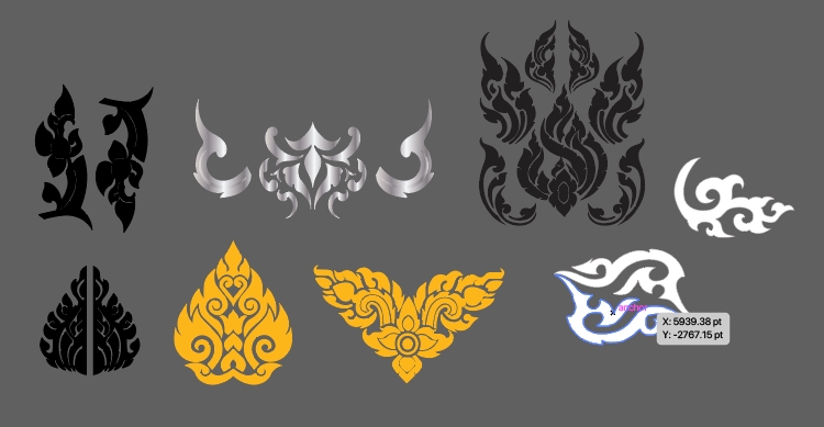 เปลี่ยนรูปเป็นเวกเตอร์ - รับงานดราฟภาพเป็นภาพลายเส้นแบบ Vector - 3