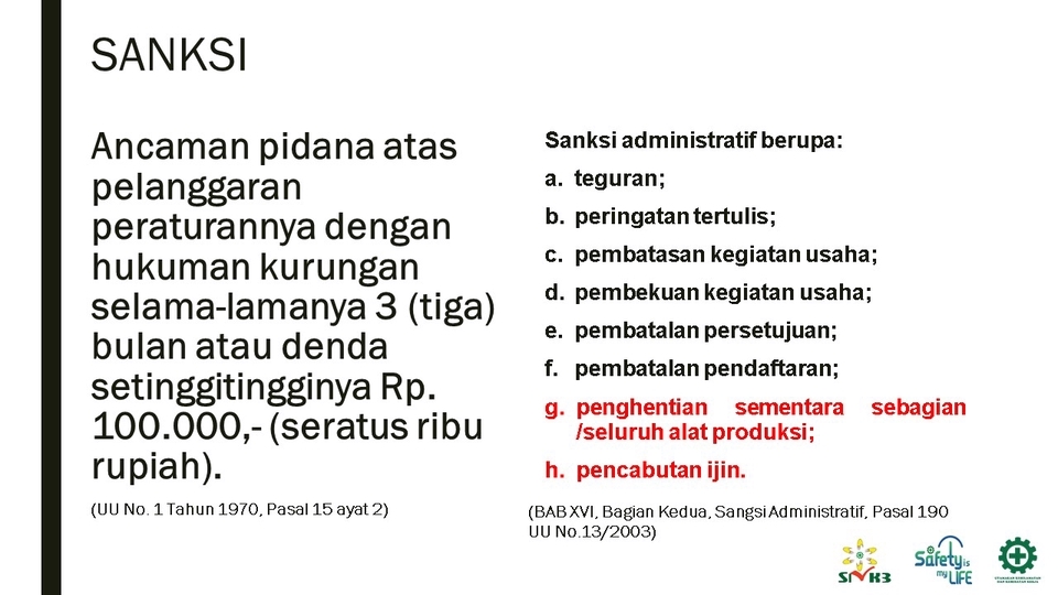 Jasa Lainnya - Konsultasi Penerapan Sistem Manajemen Keselamatan dan Kesehatan Kerja (SMK3) - 5