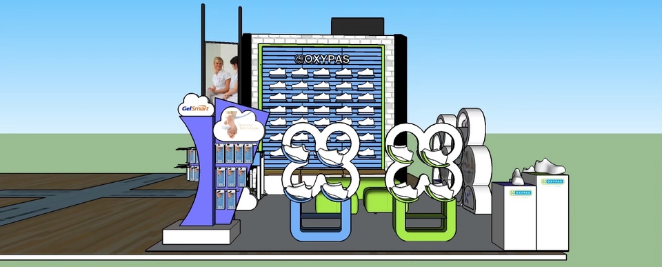 ทำโมเดล 3D - โมเดลชั้นวางสินค้า - 12