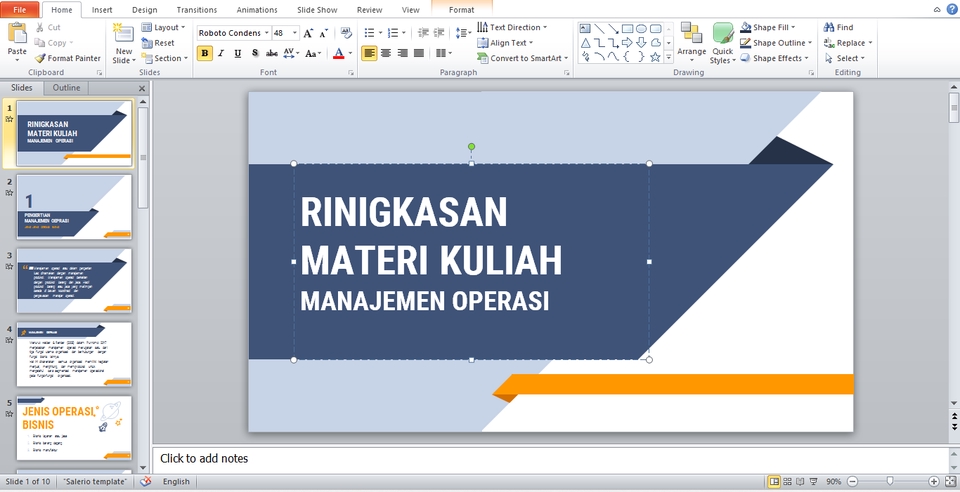 Presentasi - Jasa Pembuatan Power Point - 1 hari jadi - 3