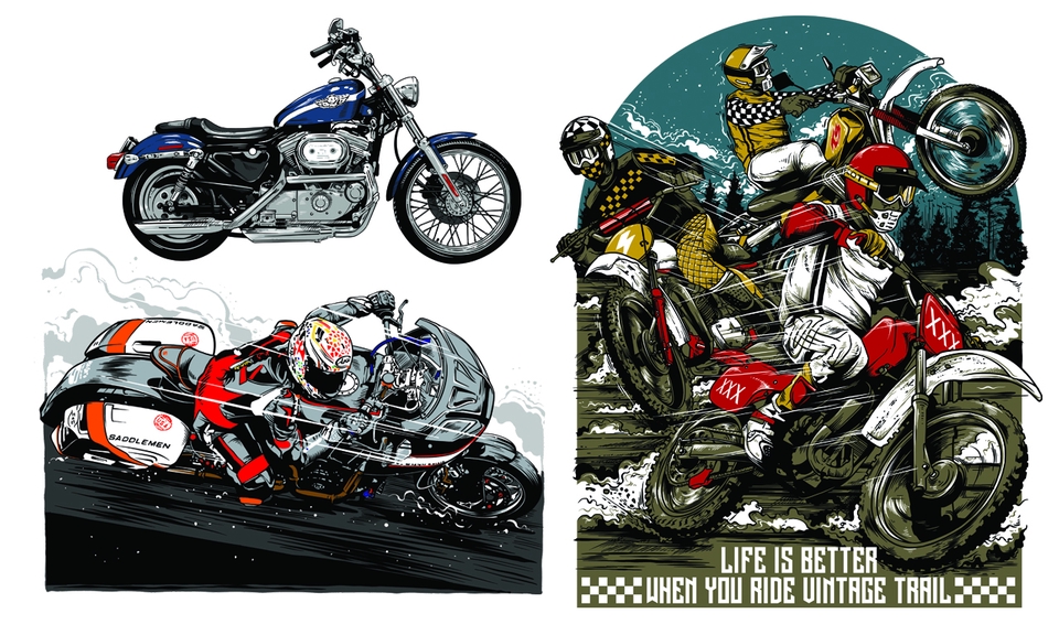 Gambar dan Ilustrasi - DESAIN ILUSTRASI MOTOR - 2