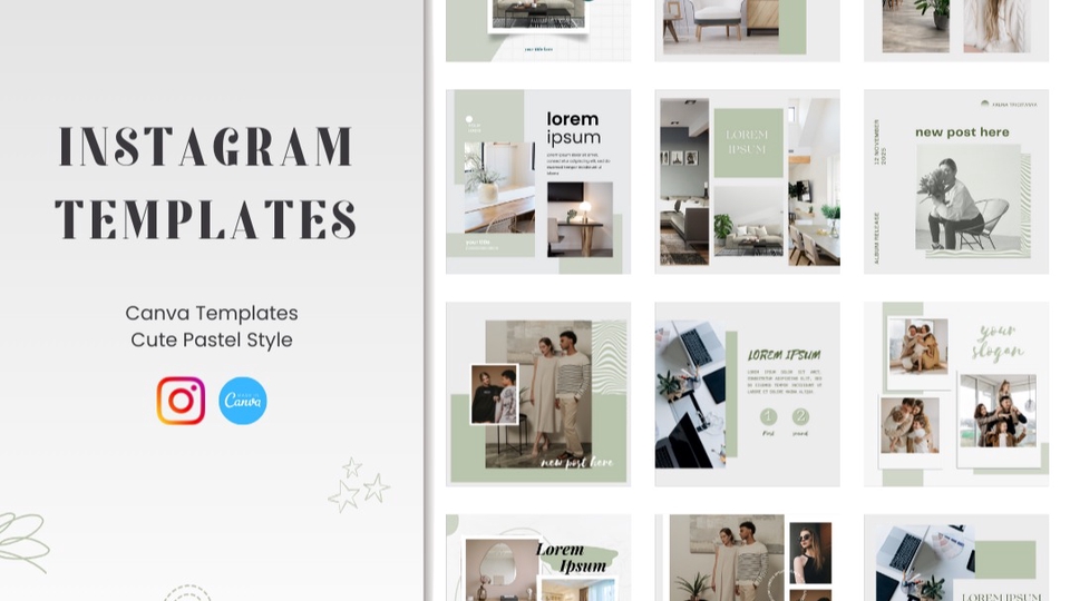 Banner Online - Instagram Product Templates Catalog PASTEL - 1