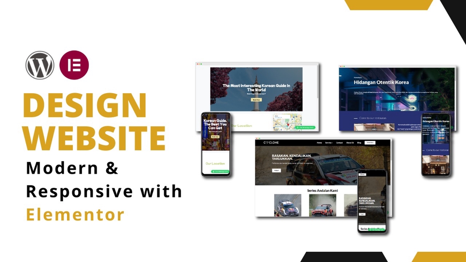 Desain Web - Desain Website Wordpress dengan Elementor - 1