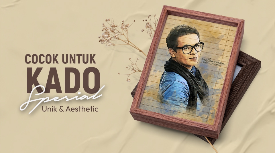 Gambar Potret - Edit Photo Sketsa Unik, Cocok Untuk Kado - 3