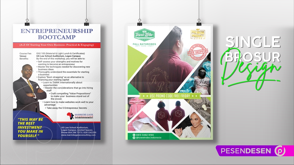 Digital Printing - Desain Brosur Keren - Unlimited Revision - 10