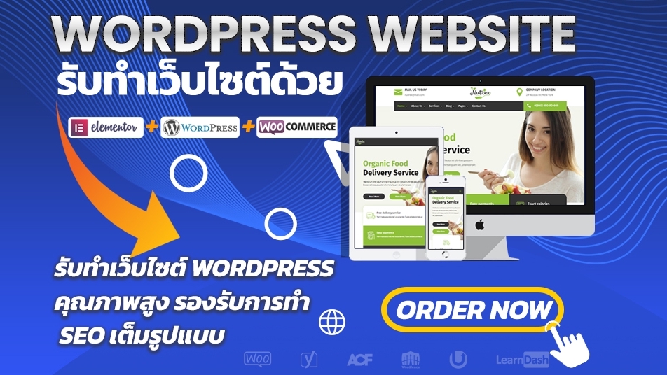 Wordpress - รับทำเว็บไซต์ใหม่ ปรับเว็บเดิม ทุกประเภทด้วย WordPress - 1