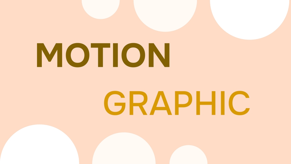 รับทำโมชั่นกราฟิก ออกแบบกราฟิกเคลื่อนไหว รับออกแบบ motion graphic ราคาถูก