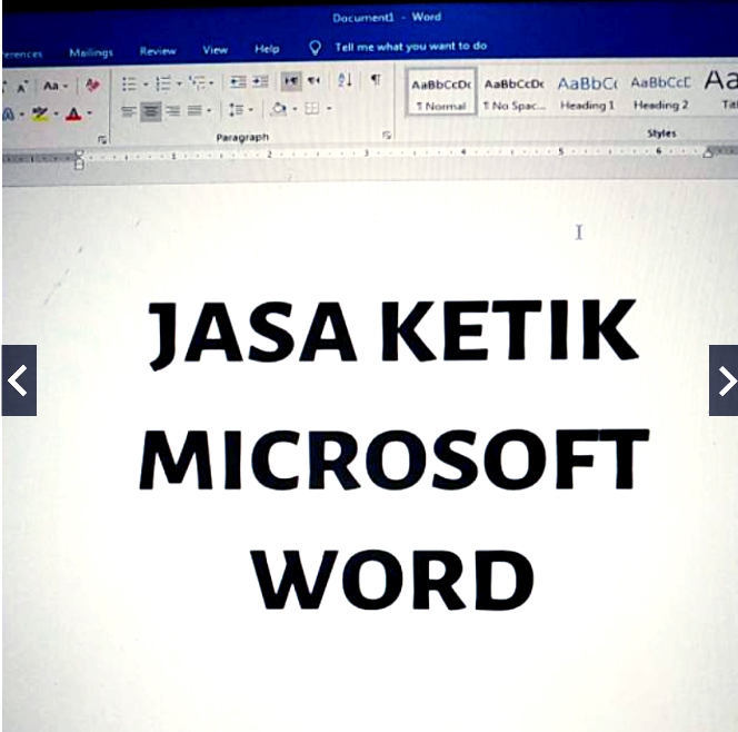 Pengetikan Umum - Jasa Ketik M. Word: Skripsi, Tugas, Makalah, Proposal, Dll  - 2