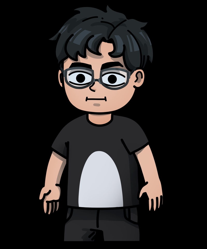 2D cartoon character design