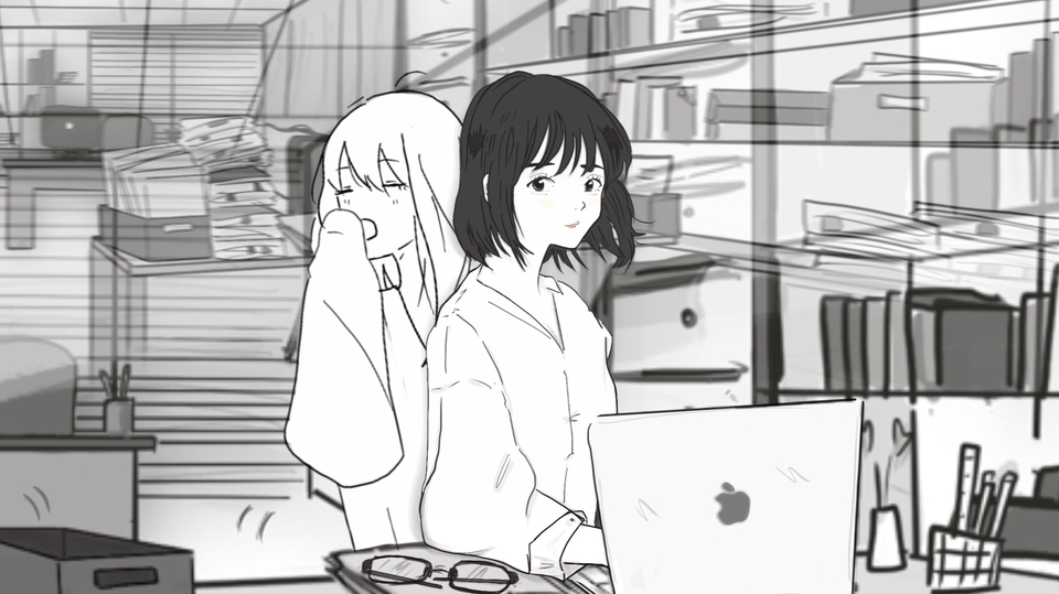 วาด/ออกแบบสตอรี่บอร์ด - รับวาด Storyboard 🎨✏️ Creative Think / Concept Ideas / Mood Board 👩🏻🦳👩🏻🦰 - 1