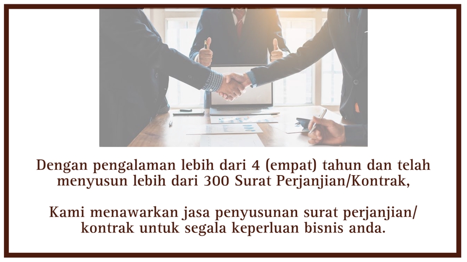 Hukum - Surat Perjanjian & Kontrak (Contract Drafting) - 4