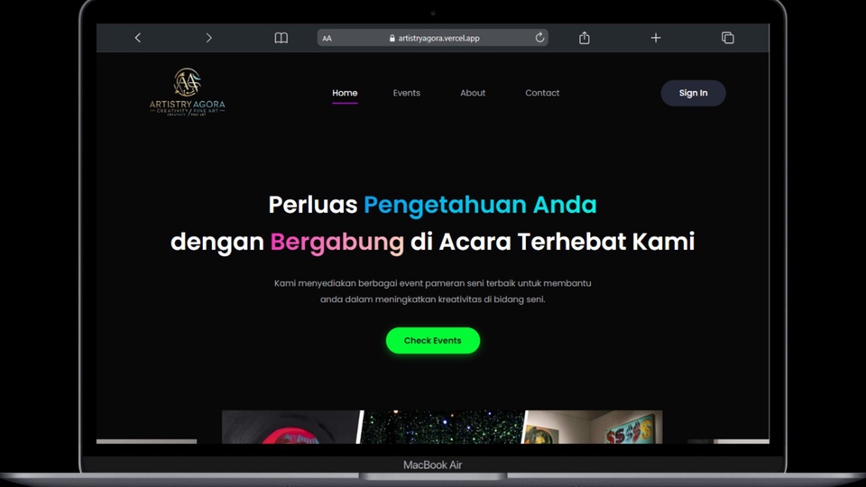 Web Development - Website Ticketing Menggunakan (MERN) MongoDB, ExpressJs, React, Node - 1