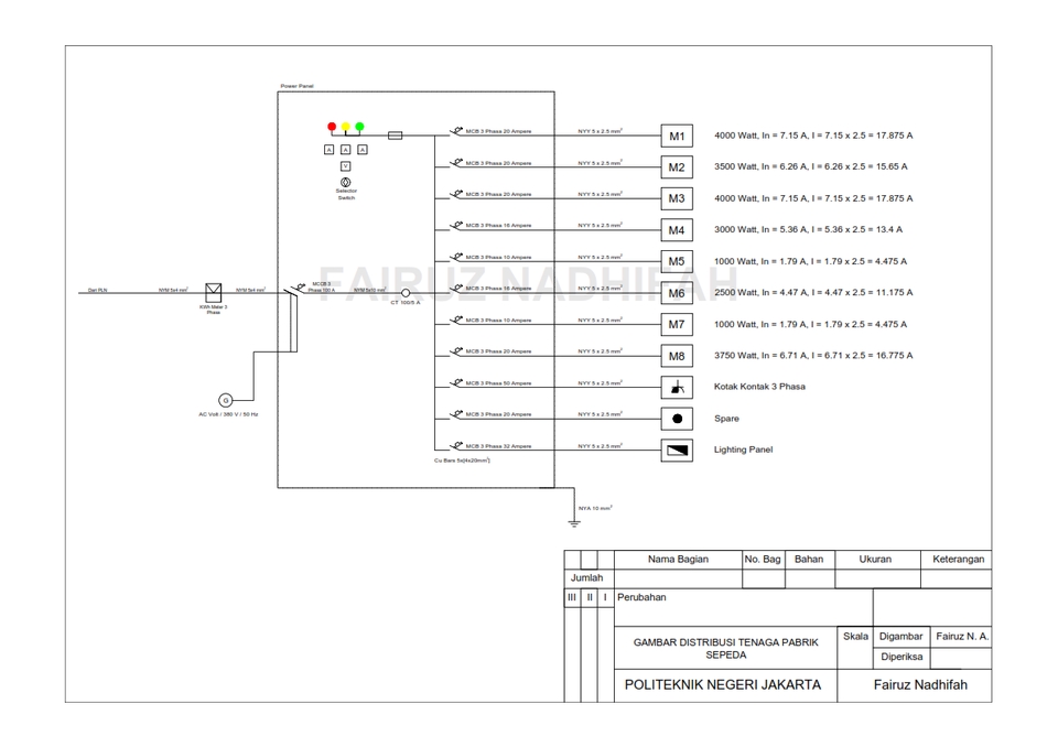 Jasa drafter autocad, desain gambar instalasi listrik tenaga pabrik sepeda, jasa drafter autocad freelance, drafter murah, autocad murah, jasa drafter, jasa gambar autocad, freelance drafter autocad
