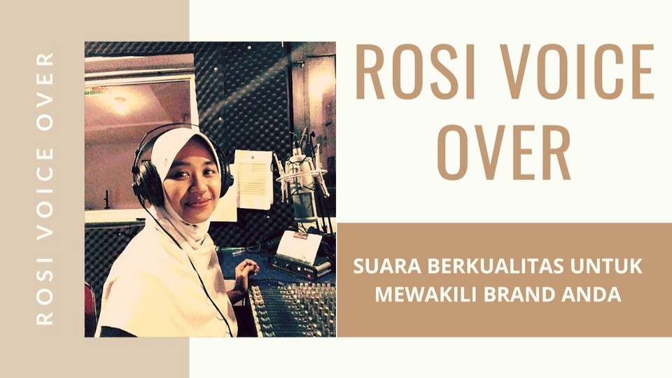 Sulih suara (dubbing, looping) - Jasa Voice Over | Pengisi Suara Profesional - 1