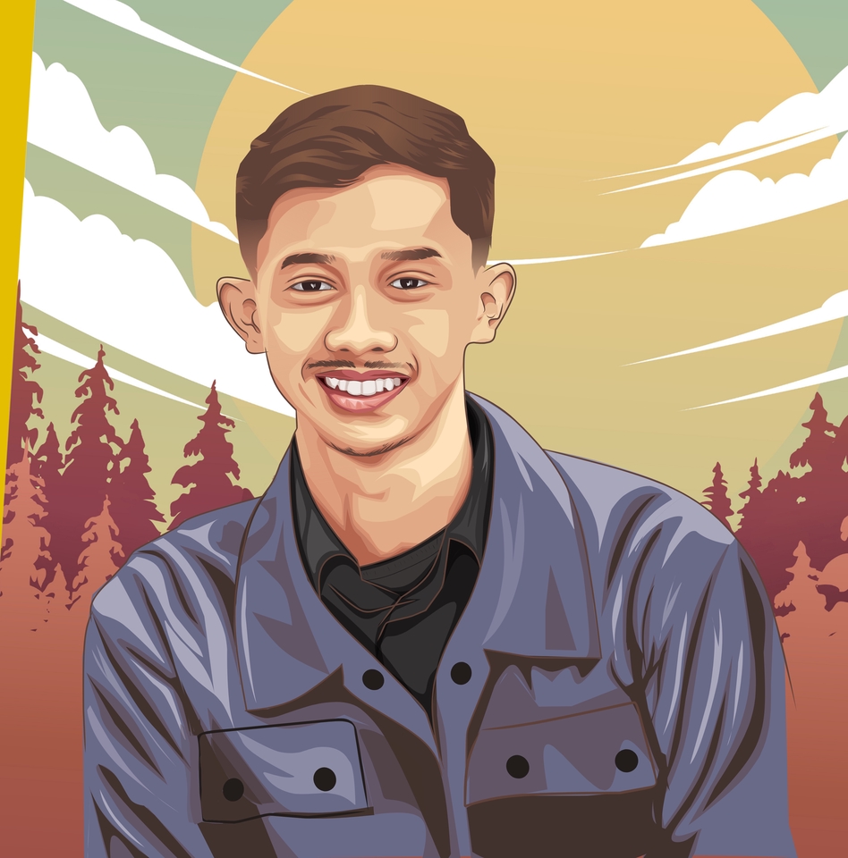 Gambar dan Ilustrasi - Jasa Vector art, Ubah foto Jadi Kartun,Karikatur,dll - 9