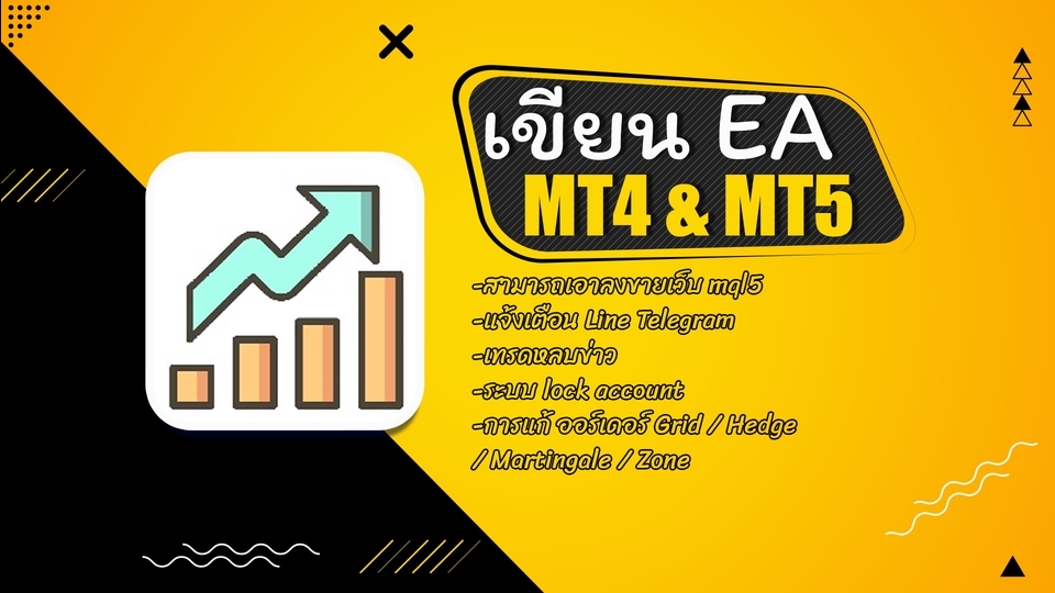 อื่นๆ - รับเขียน Ea Forex Dashboard ระบบซื้อขายอัตโนมัติ MT4 MT5 มาตรฐานเว็บ mql5 สามารถลงขายเว็บ mql5 ได้ - 1