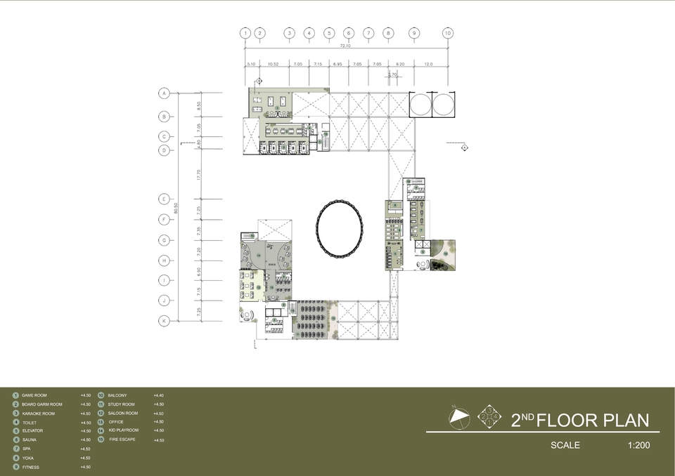 ออกแบบแปลน - ลงสีตกแต่ง Plan - 4