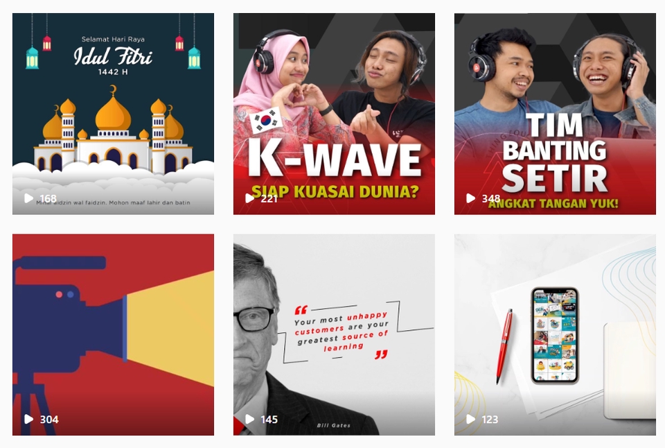 Motion Graphics - Jasa motion graphic intro video bumper - 3