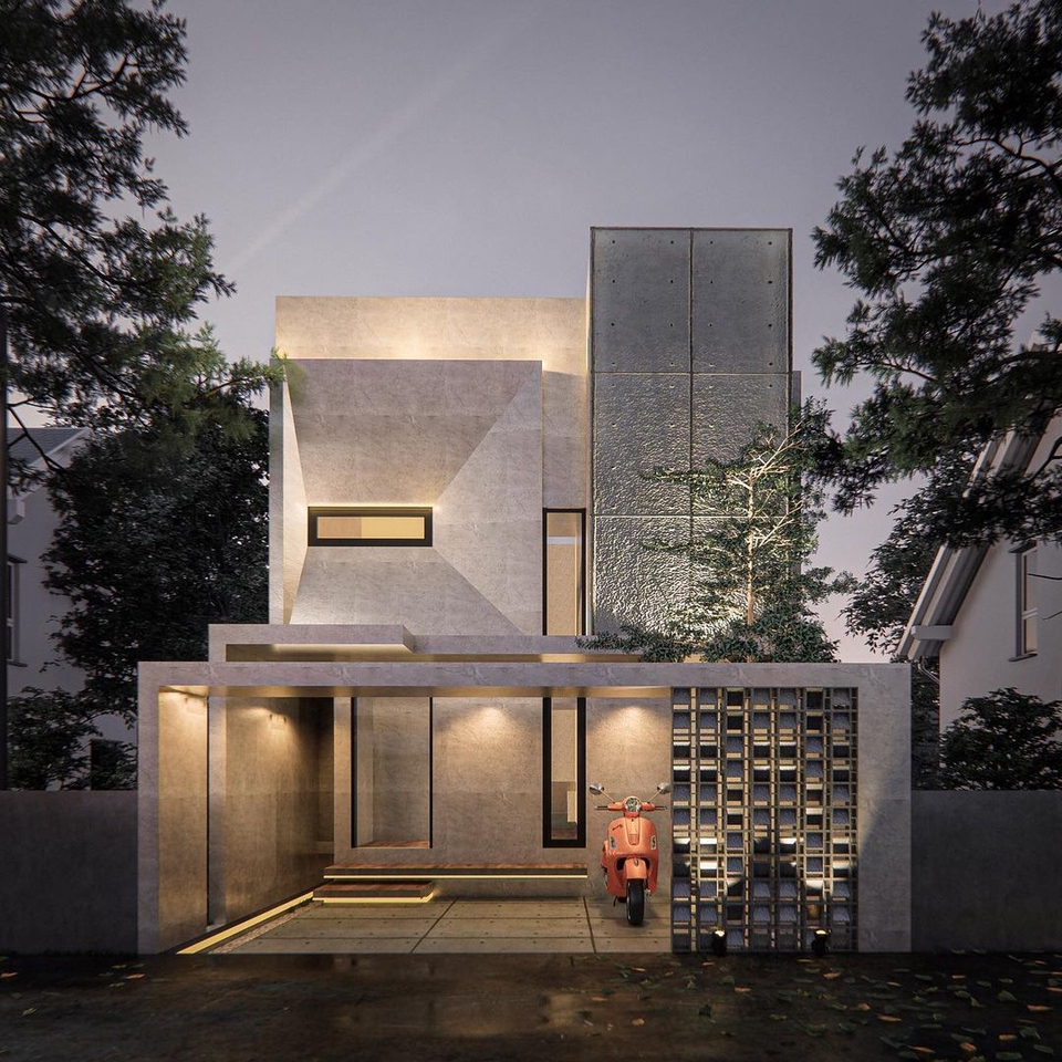 3D & Perspektif - JASA ARSITEK DESAIN 3D RUMAH TINGGAL, GEDUNG, TOKO, CAFE, KLINIK SKINCARE, TAMAN, DLL - 6