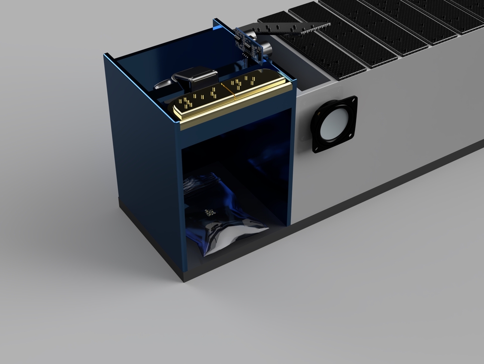 ทำโมเดล 3D - Cansat satellite 3D Design for Prototype - 10