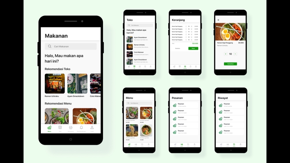 UI & UX Design - Pembuatan UI Design Dengan Gaya Moderen dan Bersih Dengan Waktu 1 Hari - 3