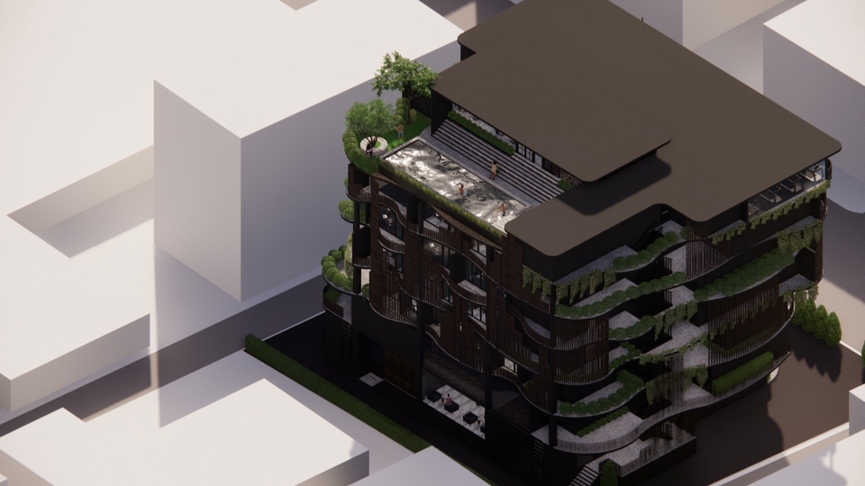 ทำโมเดล 3D - รับขึ้นโมเดล 3D SketchUp (อาคารสถาปัตยกรรม เฟอร์นิเจอร์ ฯลฯ)  - 1