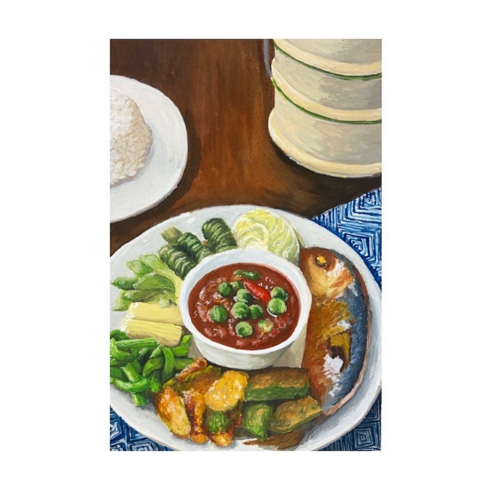 Art & Craft - รับวาดภาพ สีกวอช,สีอะคริลิค (บนกระดาษ,ผ้าใบ) ทิวทัศน์ อาหาร สัตว์มงคล portrait สัตว์เลี้ยง - 3