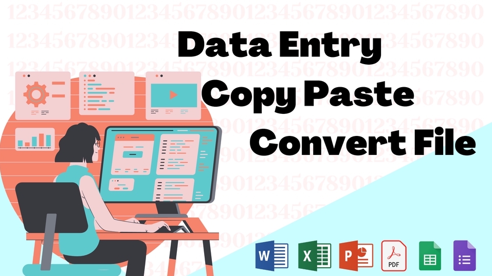 Entri Data - Jasa Data Entry (Ms Excel, Ms Word) | Pengolahan Data (Ms Excel) | Convert Data  - 1