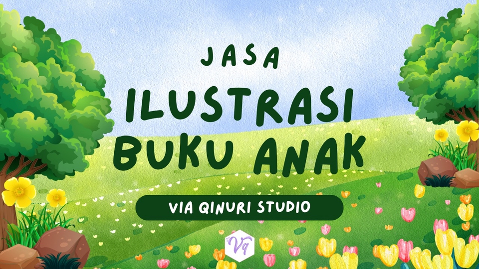 Gambar dan Ilustrasi - Jasa Pembuatan Ilustrasi Buku Anak Berwarna dan Hitam Putih - 1