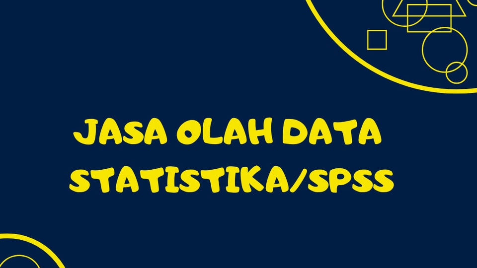 Jasa Olah Data Statistika/SPSS