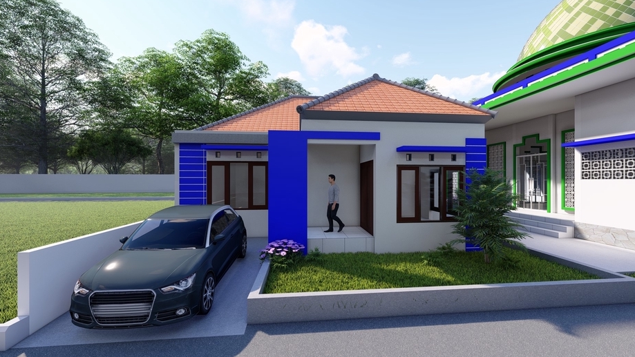 3D & Perspektif - DDESAIN INTERIOR ,EXSTERIOR , 3D BANGUNAN , JADI 4 HARI - 8