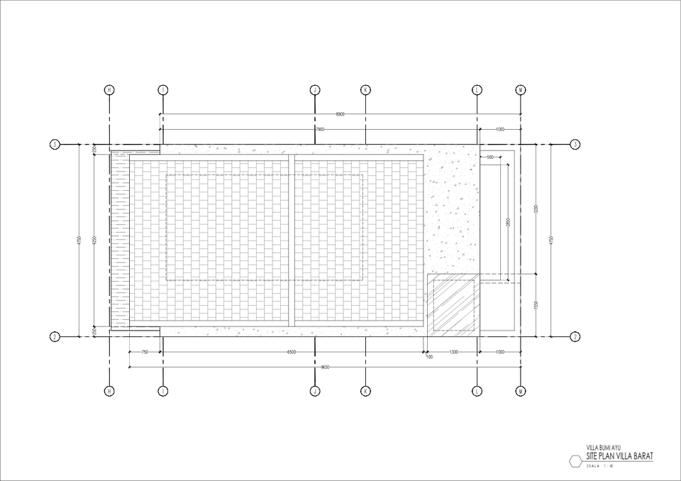 Jasa drafter arsitek, jasa gambar autocad, drafter freelance, pembuatan autocad, drafter autocad murah, desain denah villa barat.